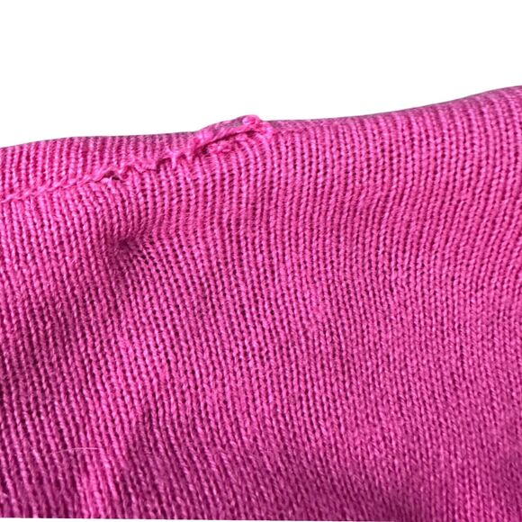 Carlisle Sweater Women Small Pink Silk Cashmere Crew Neck Pullover Long Sleeve - Picture 10 of 11